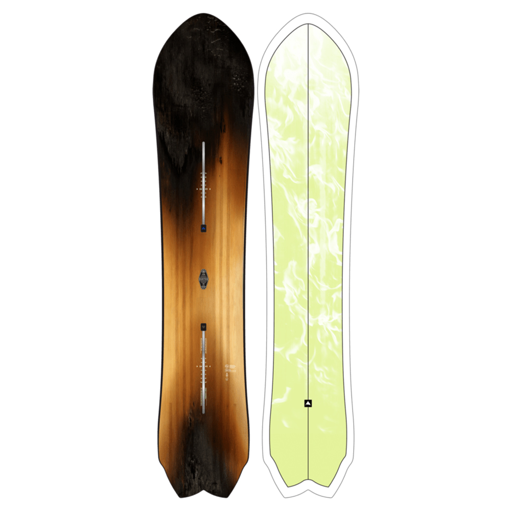 2526 버튼 3D 피쉬 디렉셔널 플랫 탑 남여공용 스노우 보드 데크 BURTON Gender Neutral Fish 3D  Directional Flat Top Snowboard No Color]